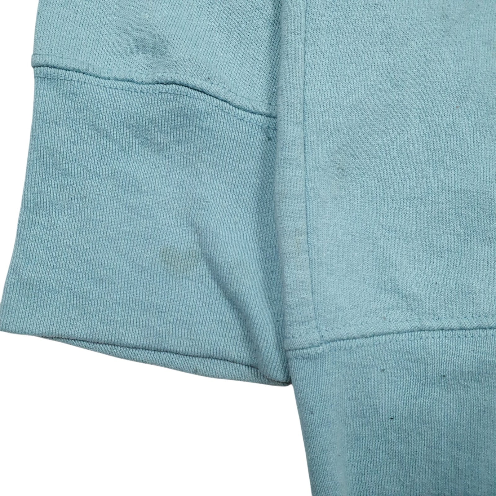 Womens Blue Champion Spellout Crewneck Jumper