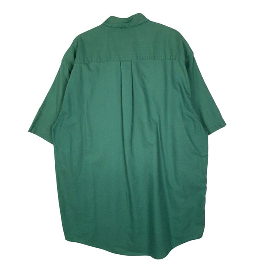 Mens Green Eddie Bauer Vintage 90s Tall  Shirt