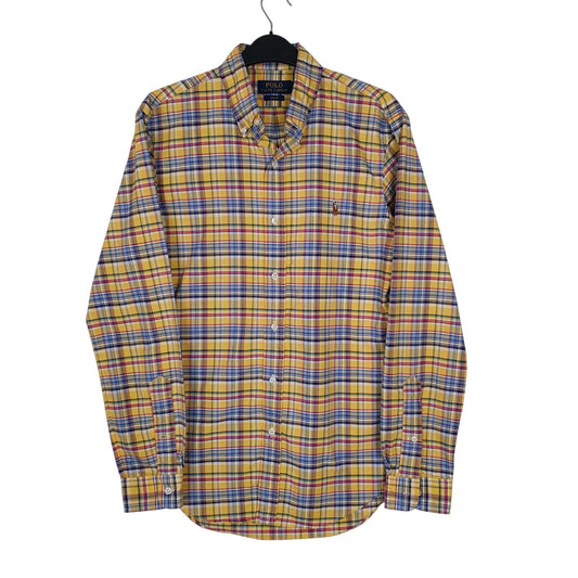 Mens Yellow Polo Ralph Lauren  Long Sleeve Shirt