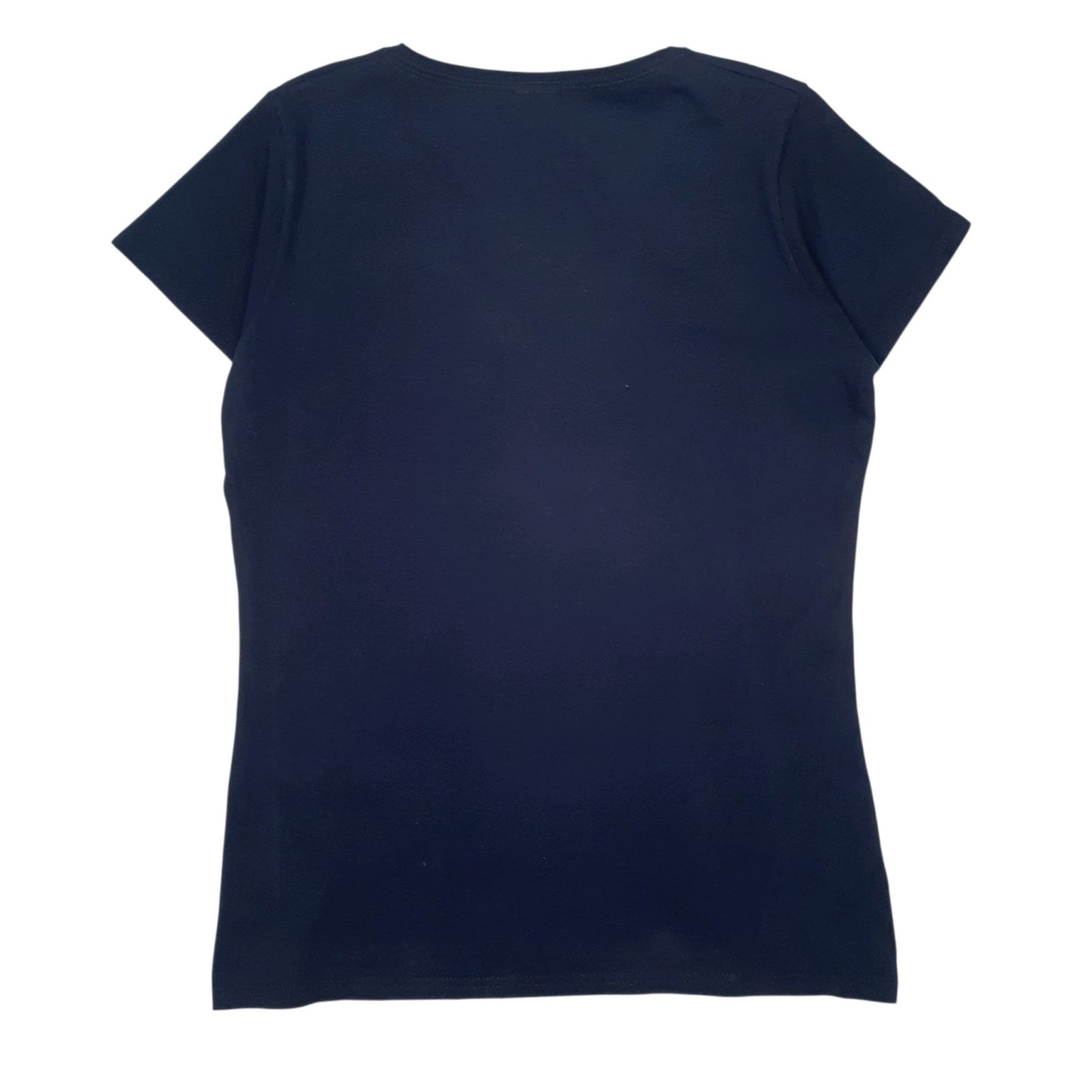 Womens Navy Fruit Of The Loom   T Shirt