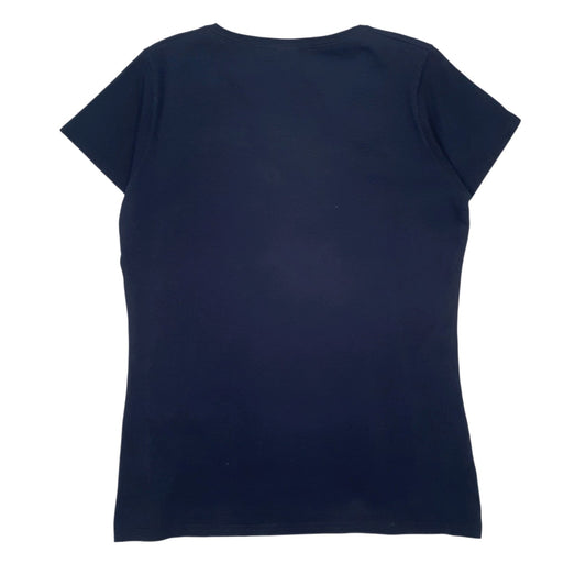 Womens Navy Fruit Of The Loom   T Shirt