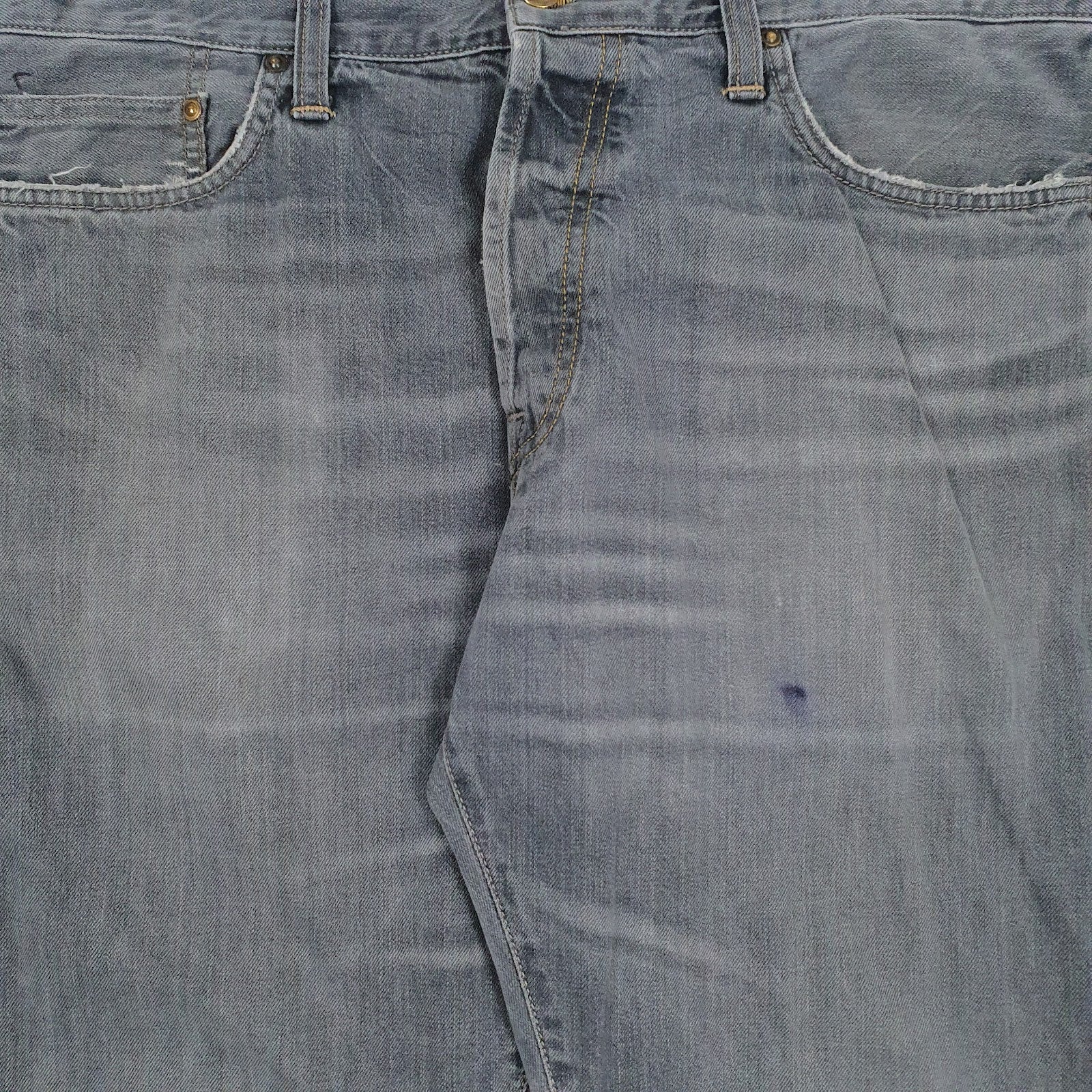 Mens Grey Carhartt   Jeans