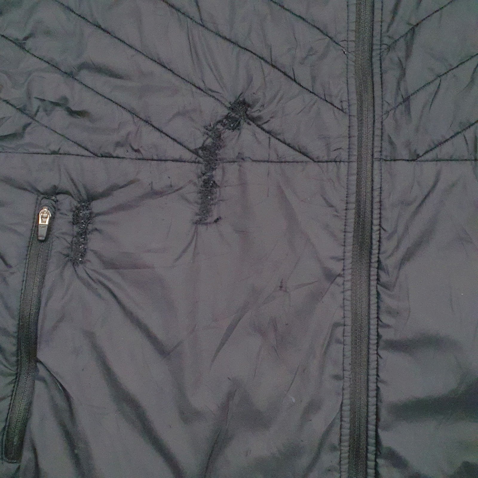 Mens Black Nike Aerolayer  Coat