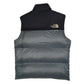Mens Grey The North Face Nuptse Gilet Vest Bodywarmer  Coat