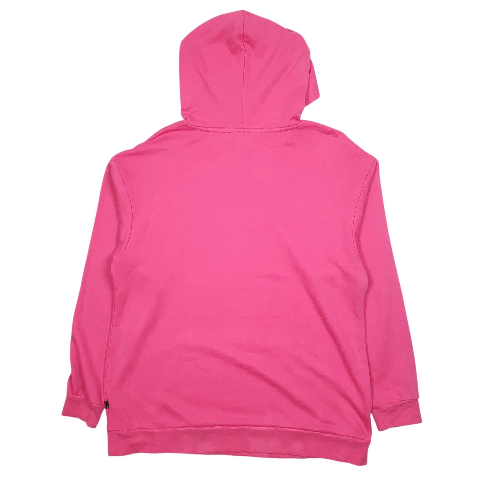Womens Pink Puma Spellout Hoodie Jumper