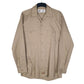 Mens Beige Dickies Workwear Long Sleeve Shirt