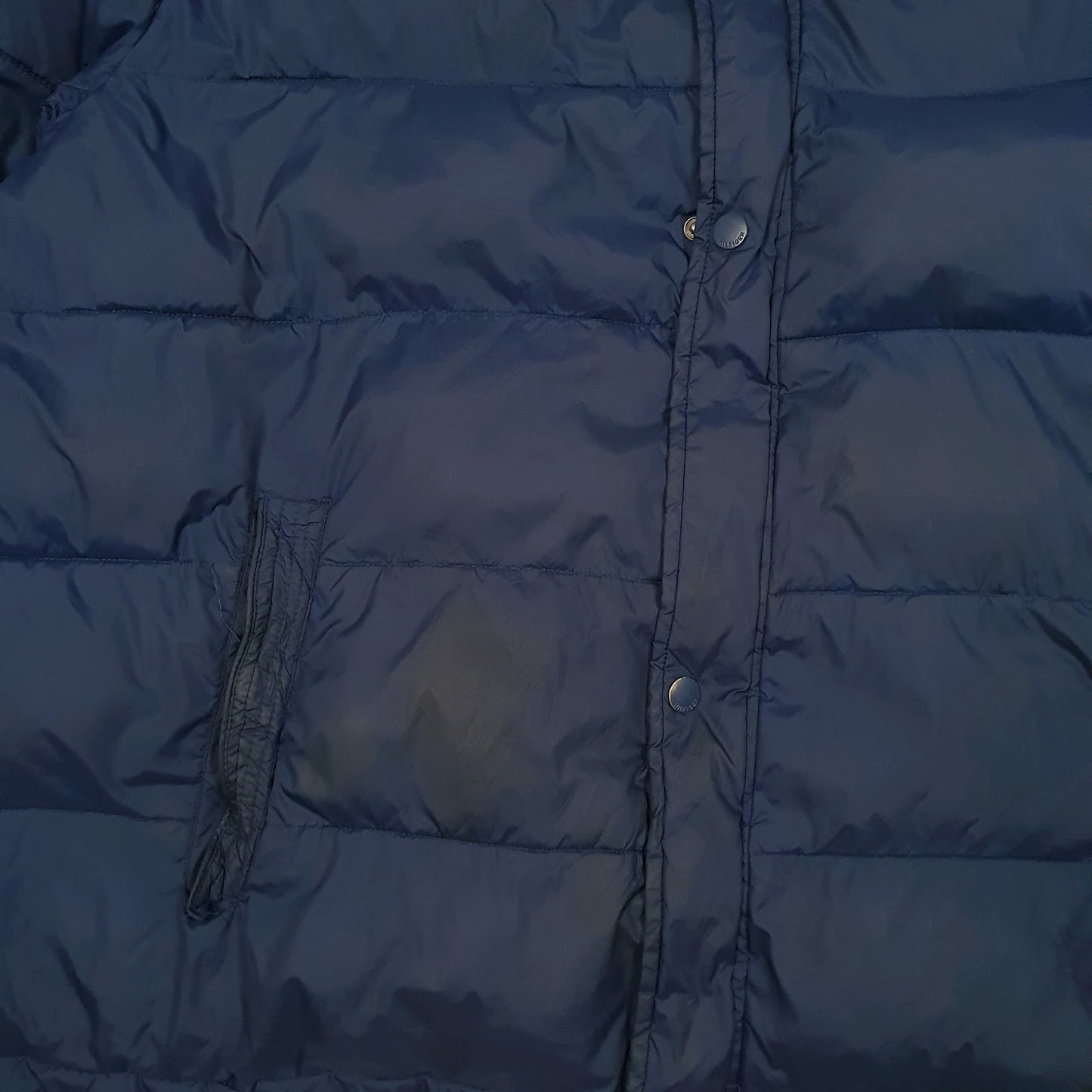 Mens Navy Tommy Hilfiger  Hoodie Coat