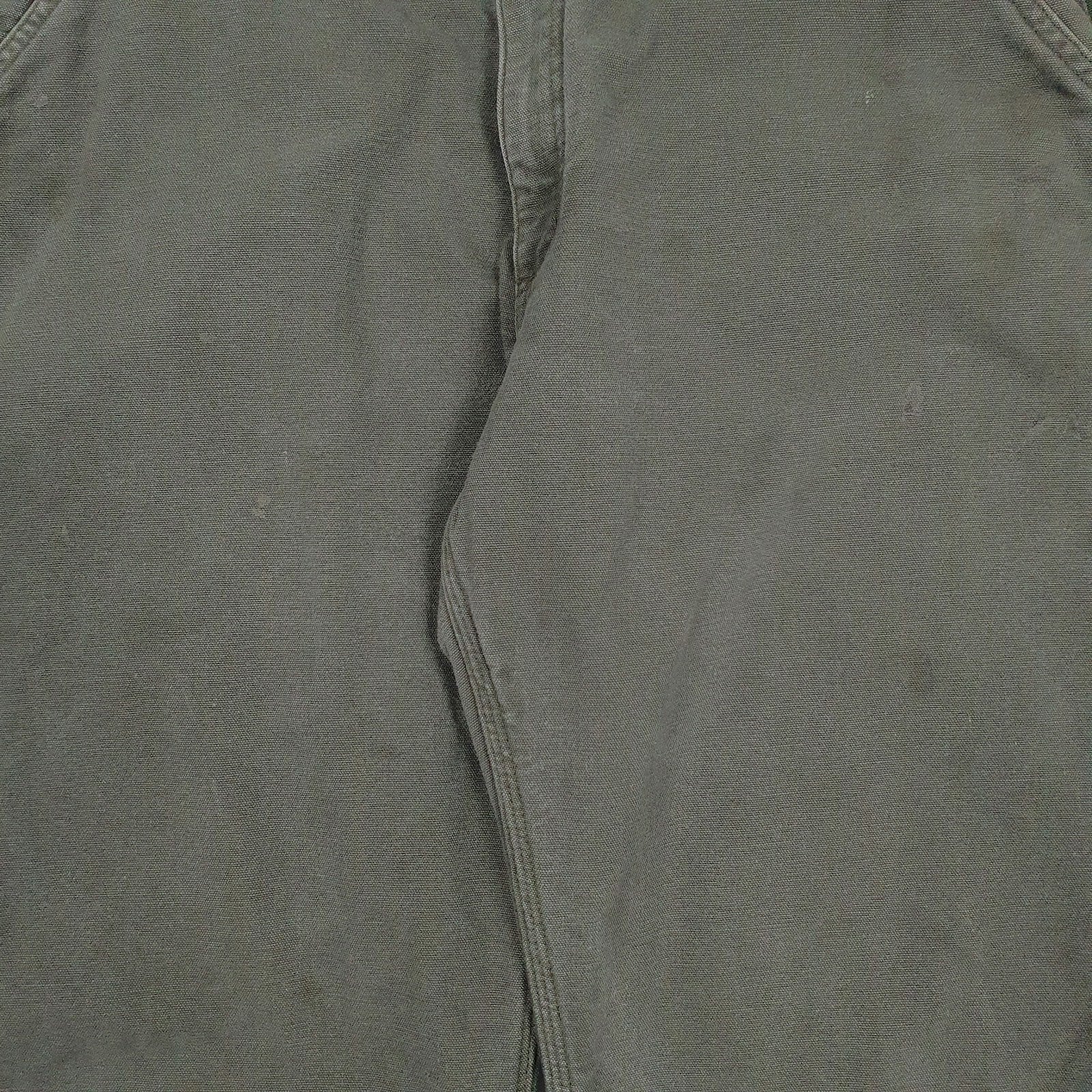 Mens Green Carhartt Blanket Lined  Jeans