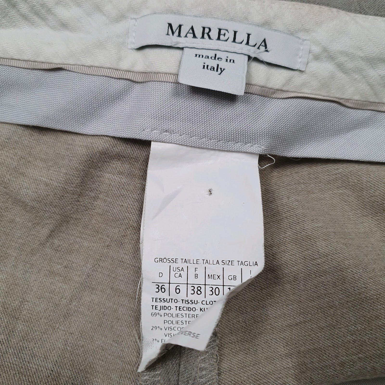 Womens Grey Marella   Trousers