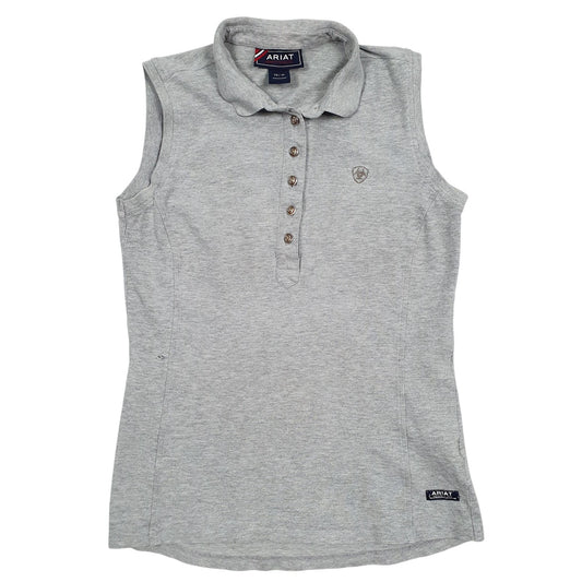 Womens Grey Ariat  Short Sleeve T Shirt