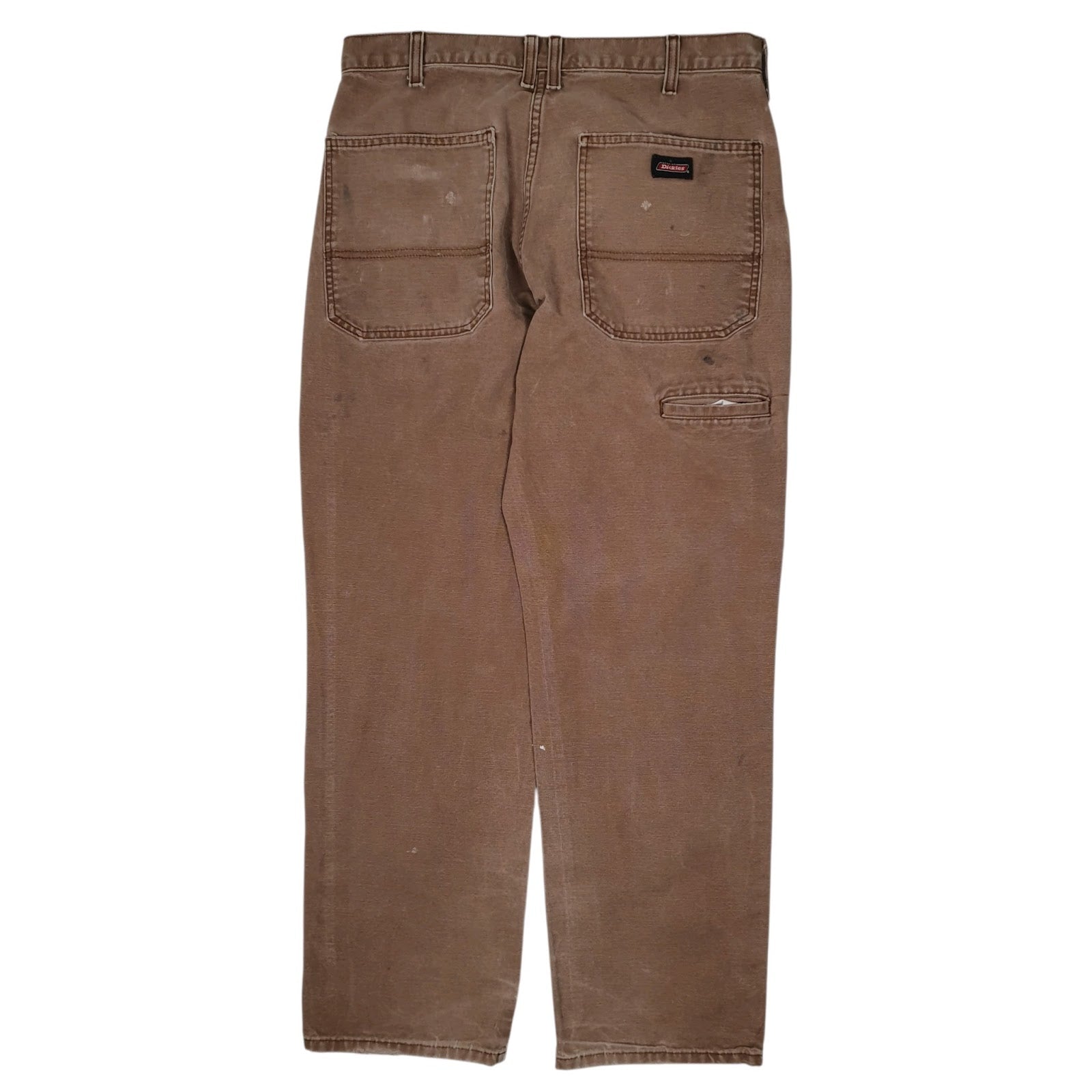 Mens Brown Dickies   Trousers