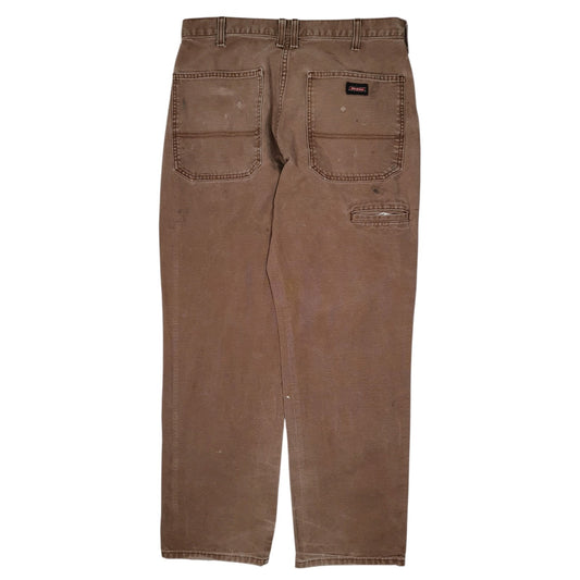 Mens Brown Dickies   Trousers