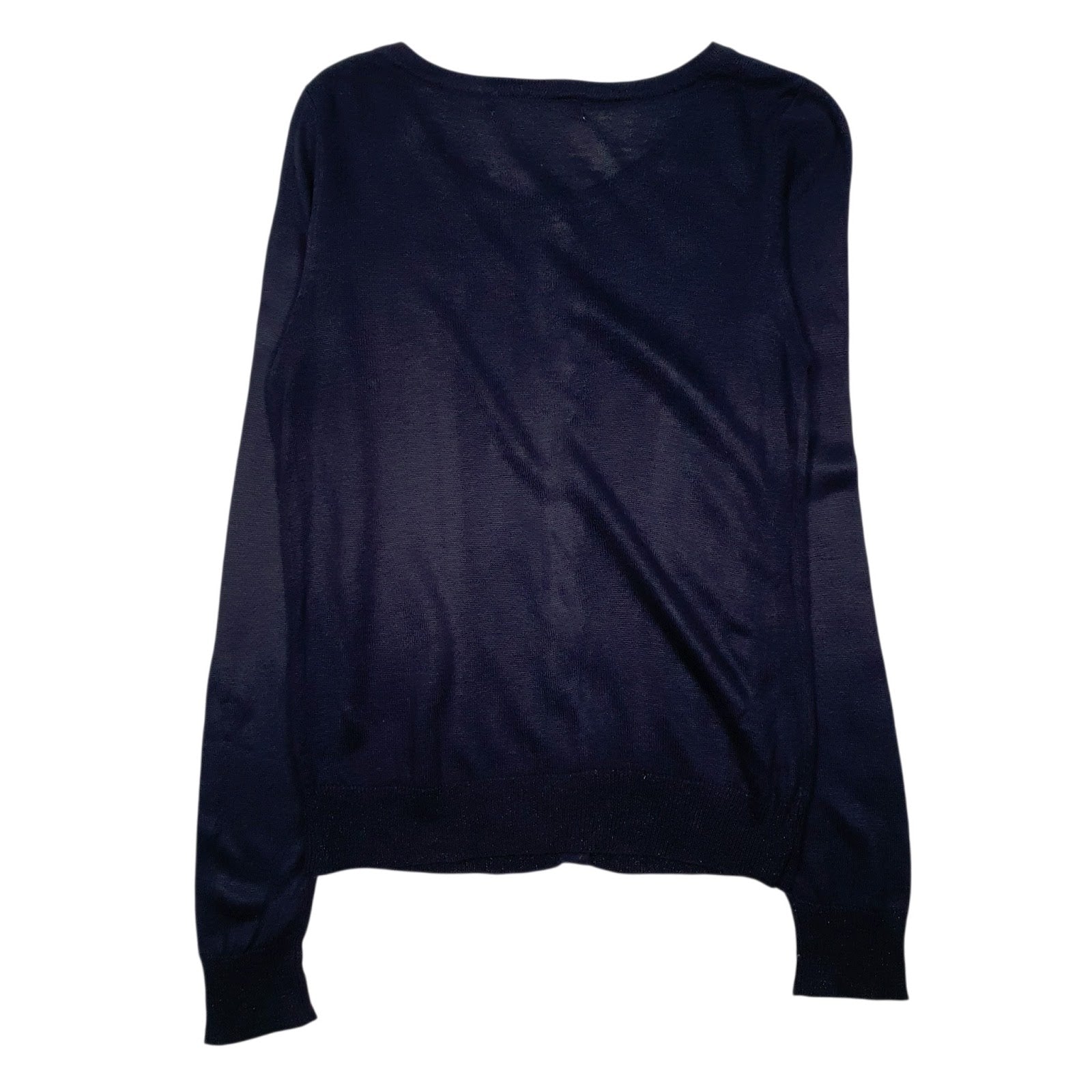 Mens Navy Another Branch  Cardigan Jumper
