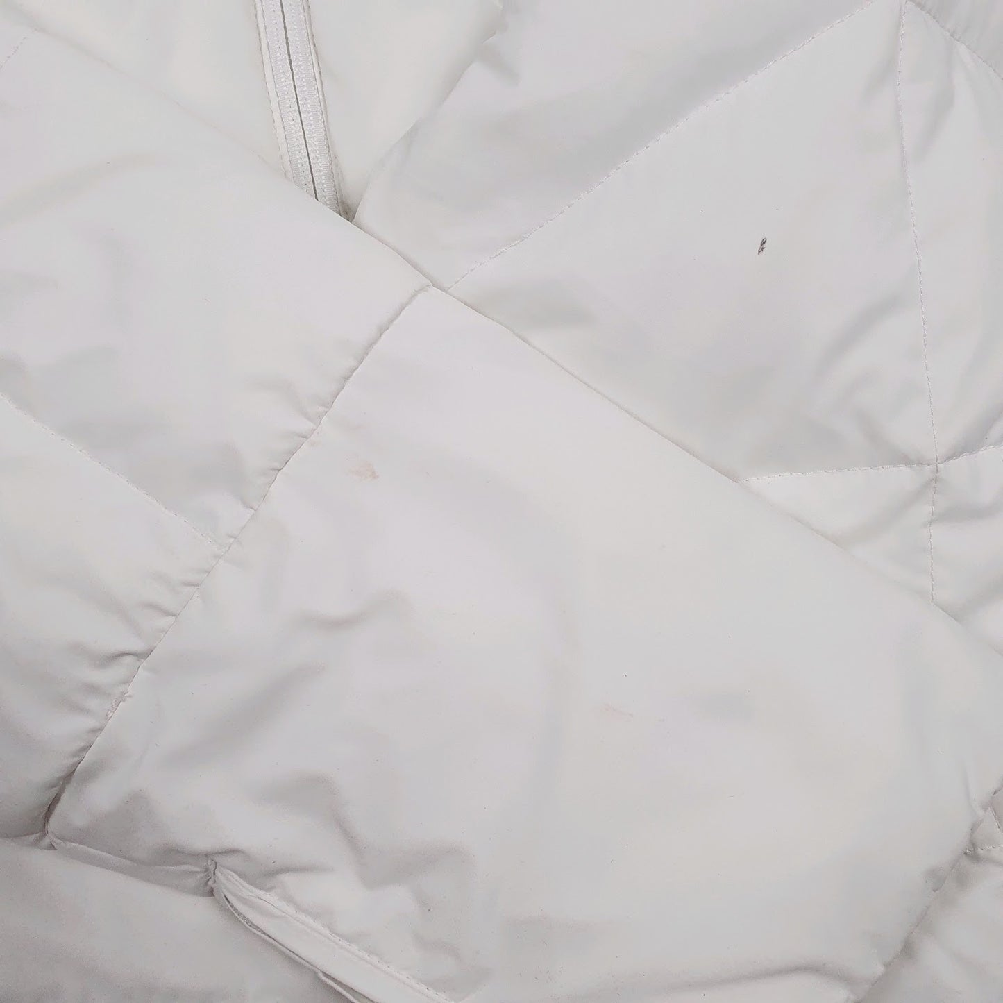 Womens White The North Face  Hoodie Coat