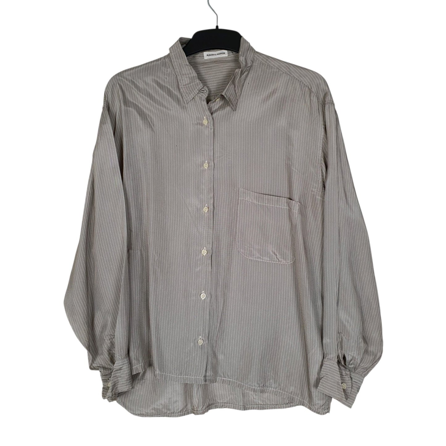 Womens Grey Alberto Aspesi  Long Sleeve Shirt