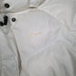 Womens White Nike Vintage 2000s Hoodie Coat