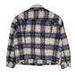 Mens Grey Levis Premium Type 3 Trucker Sherpa  Coat
