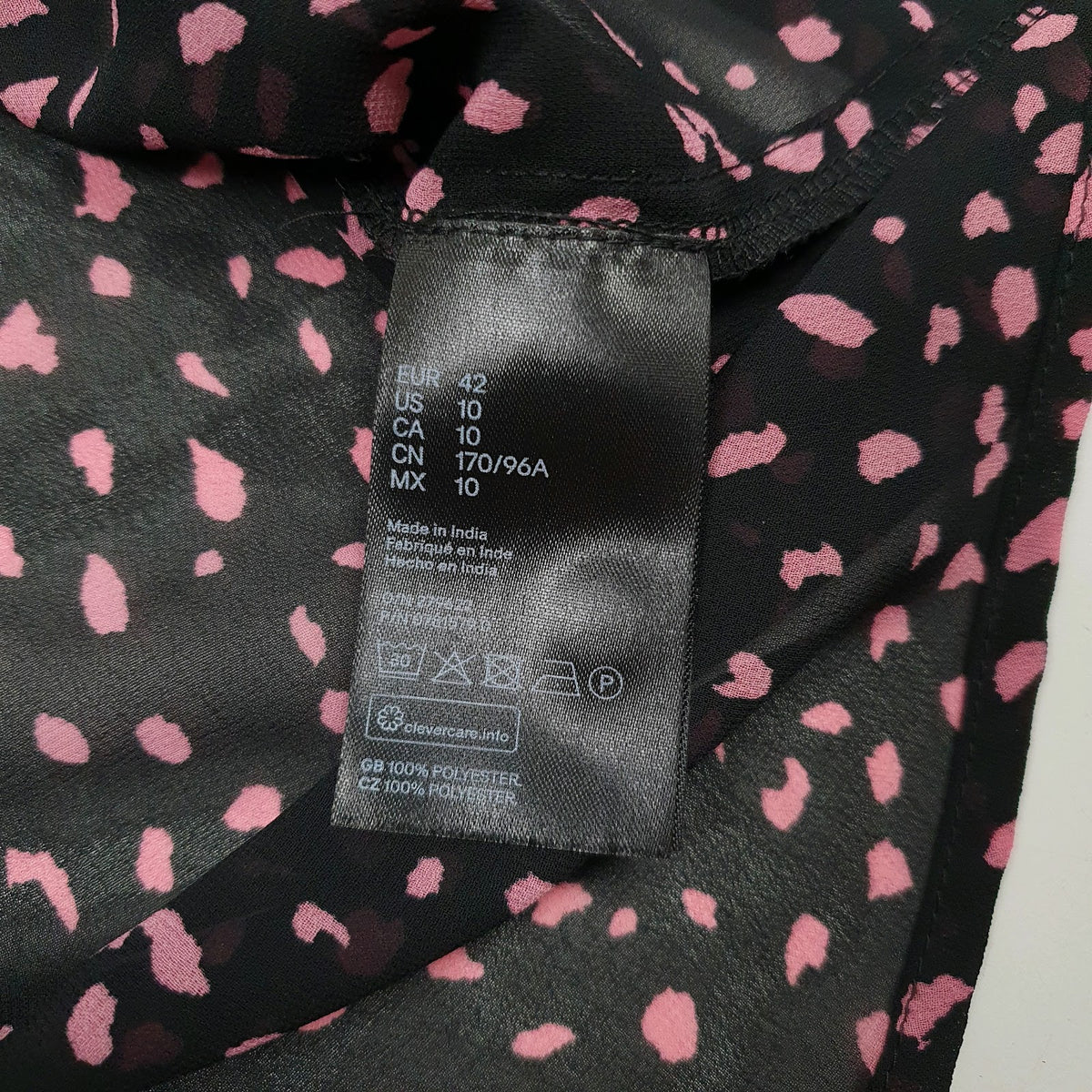 Womens Black H&M Shear  Shirt