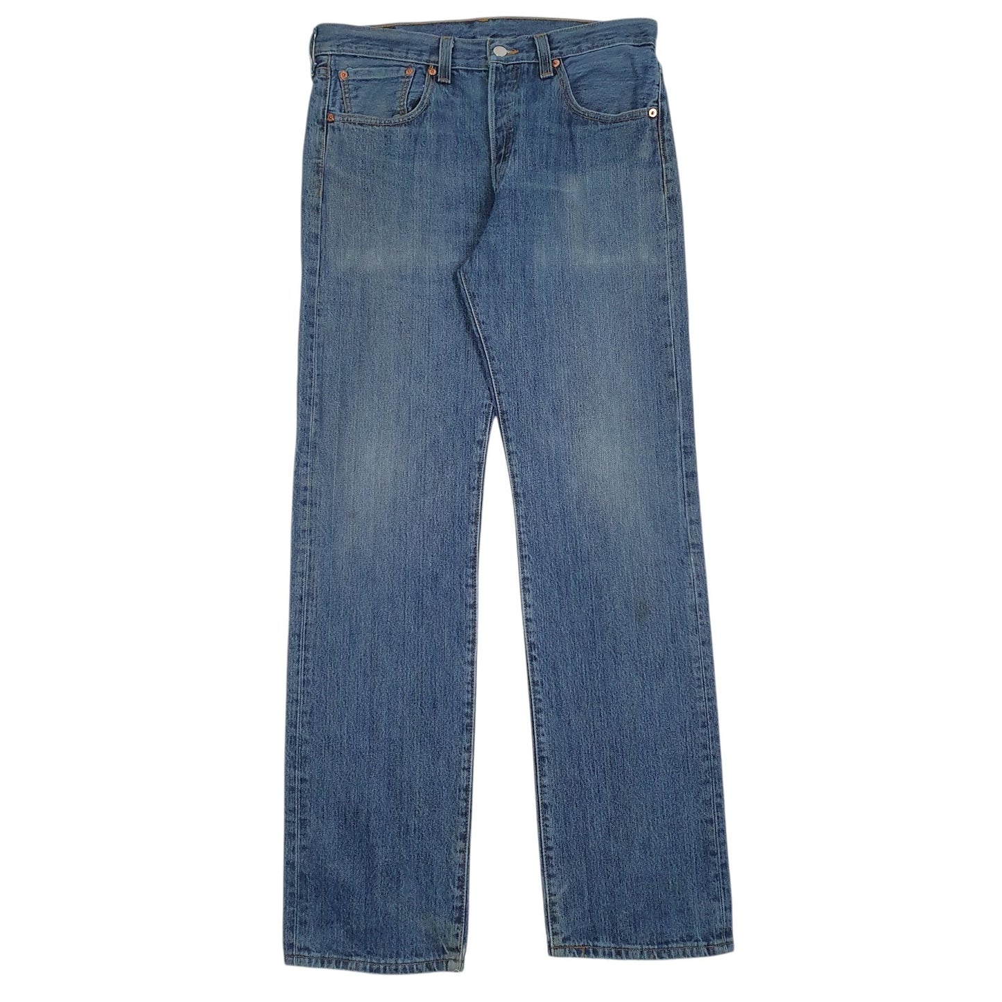 Mens Blue Levis  501 JeansW32 L34