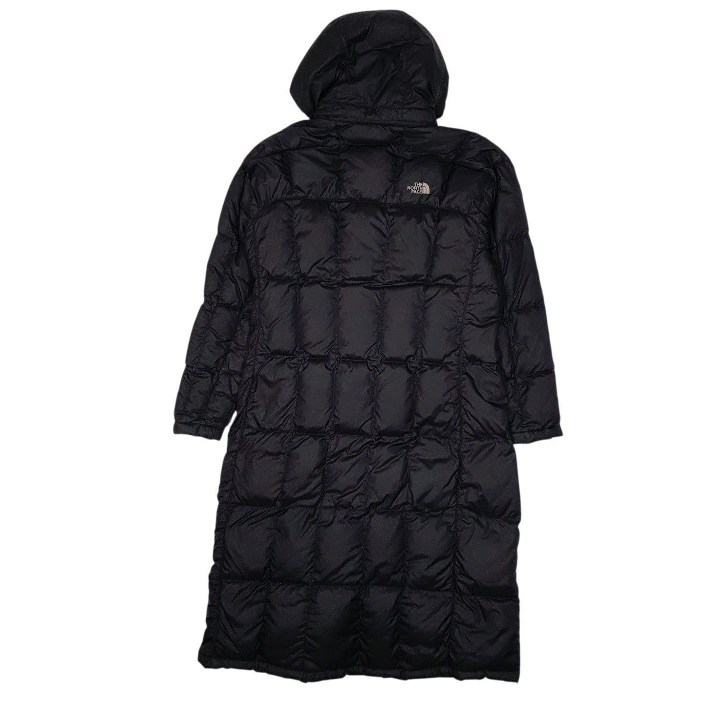 Womens Black The North Face Long Line Full Length Trench  Coat