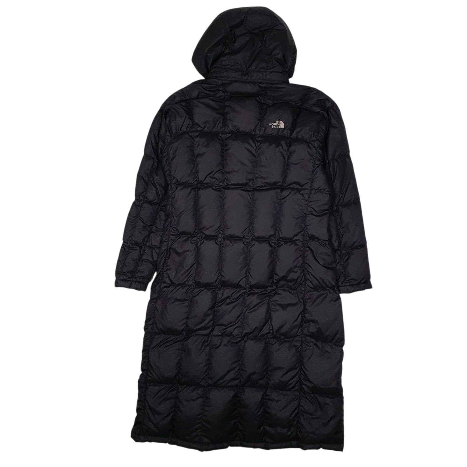 Womens Black The North Face Long Line Full Length Trench  Coat