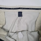 Mens Cream Polo Ralph Lauren Vintage 90s Hammond Pant Double Pleated  Trousers
