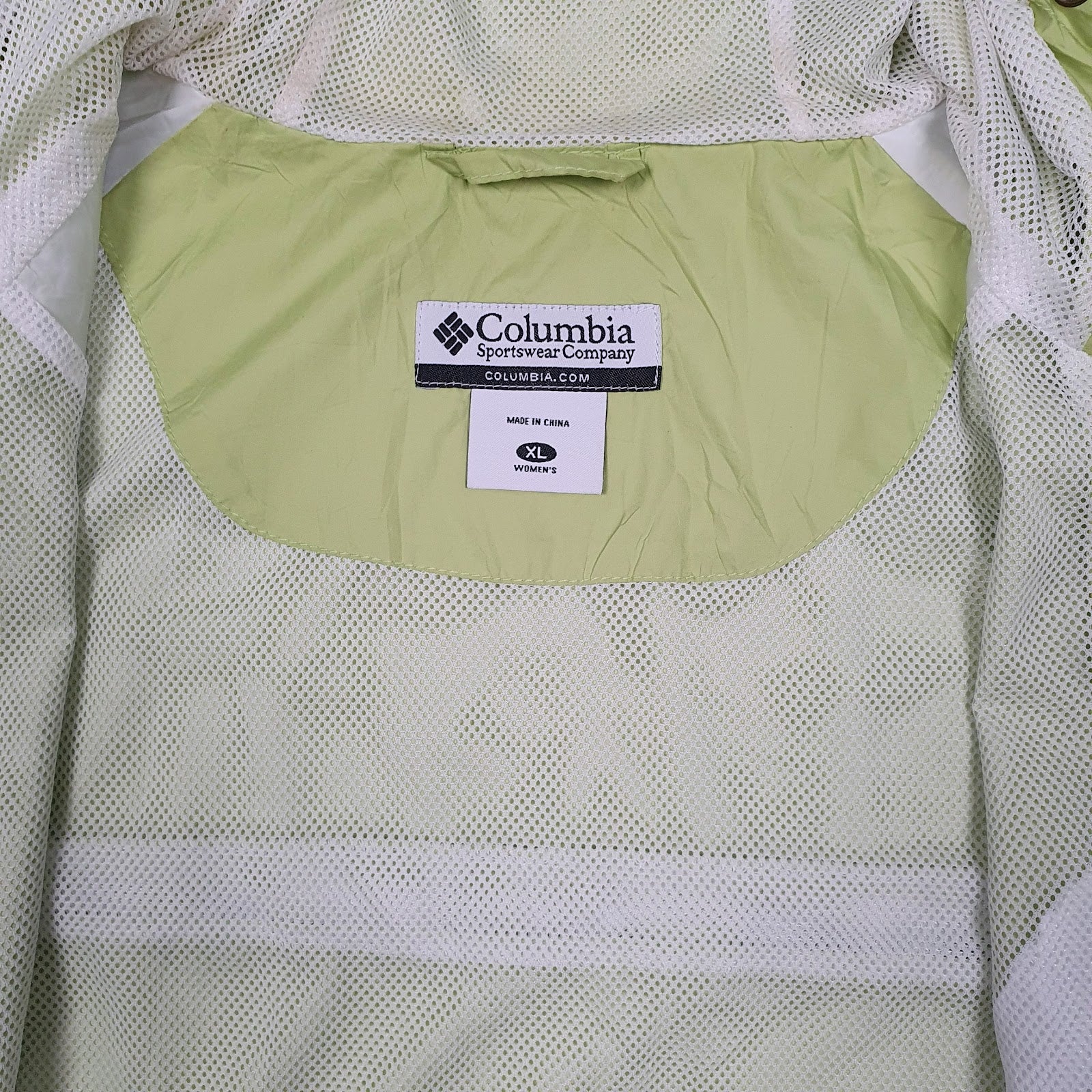 Womens Green Columbia Sportswear Company Omni-Shield Full Zip Coat
