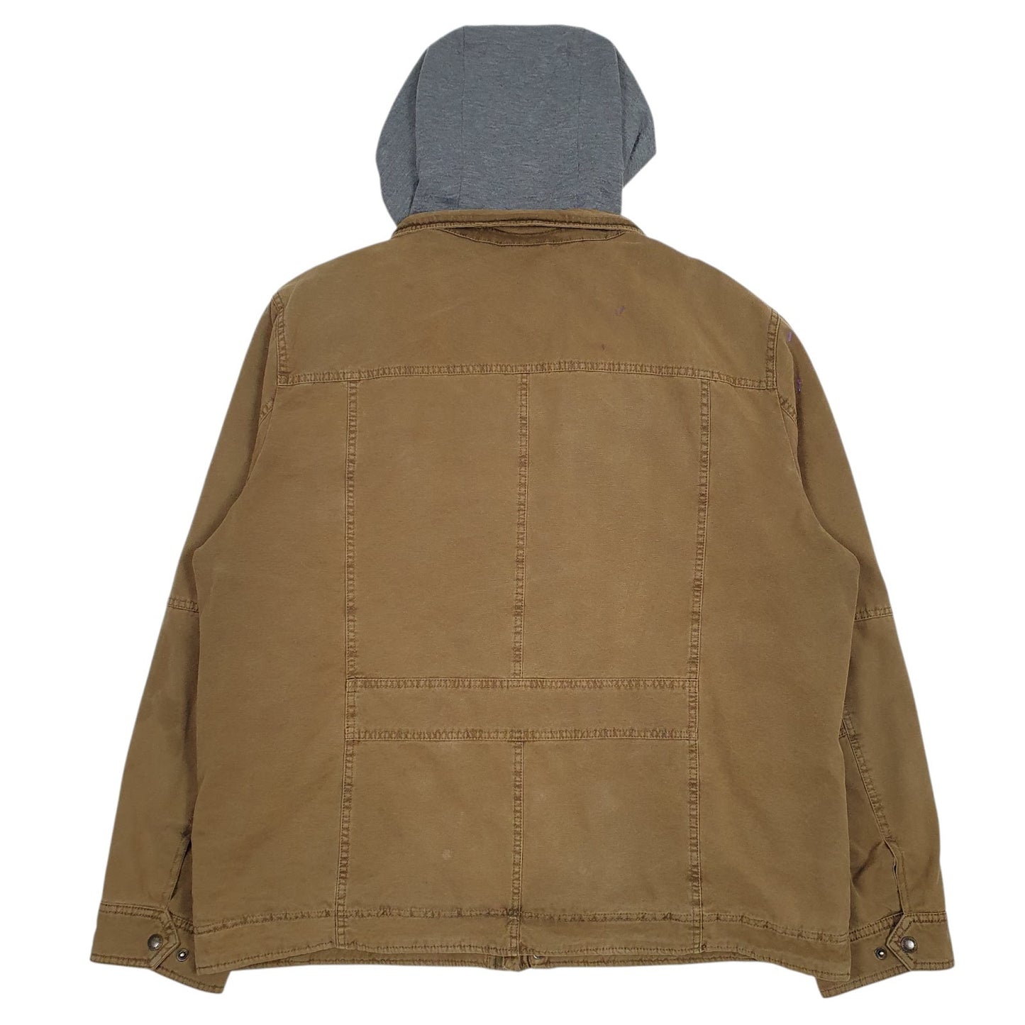 Mens Brown Levis Sherpa Lined  Coat