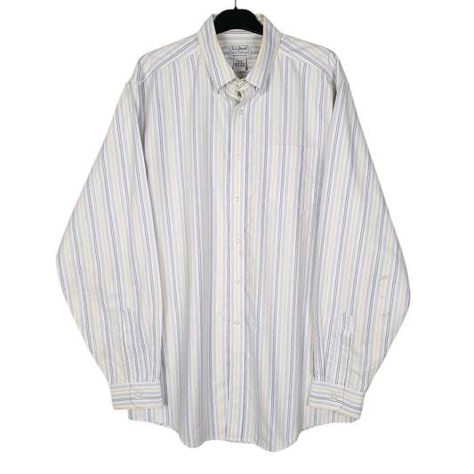 Mens Blue L.L.Bean  Long Sleeve Shirt