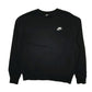 Mens Black Nike  Crewneck Jumper