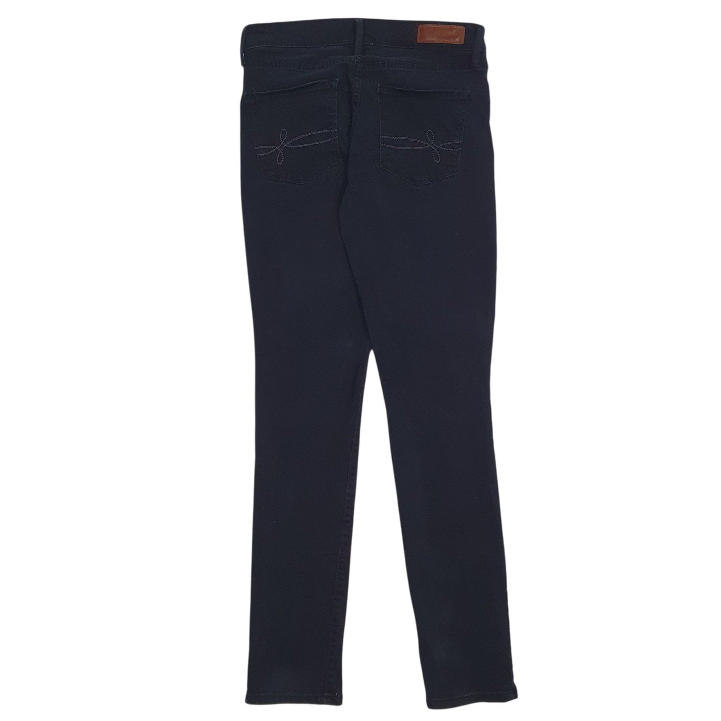 Womens Black Levis  Full Zip Jeans