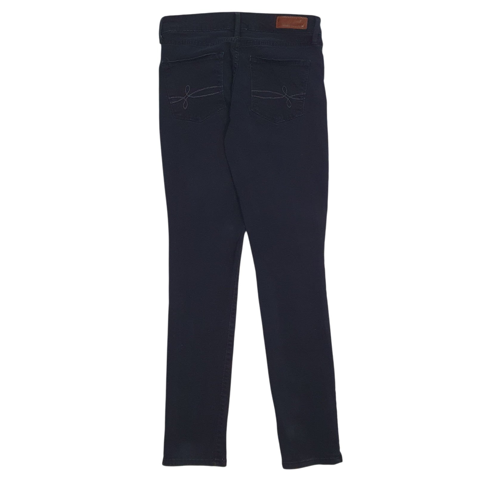 Womens Black Levis  Full Zip Jeans