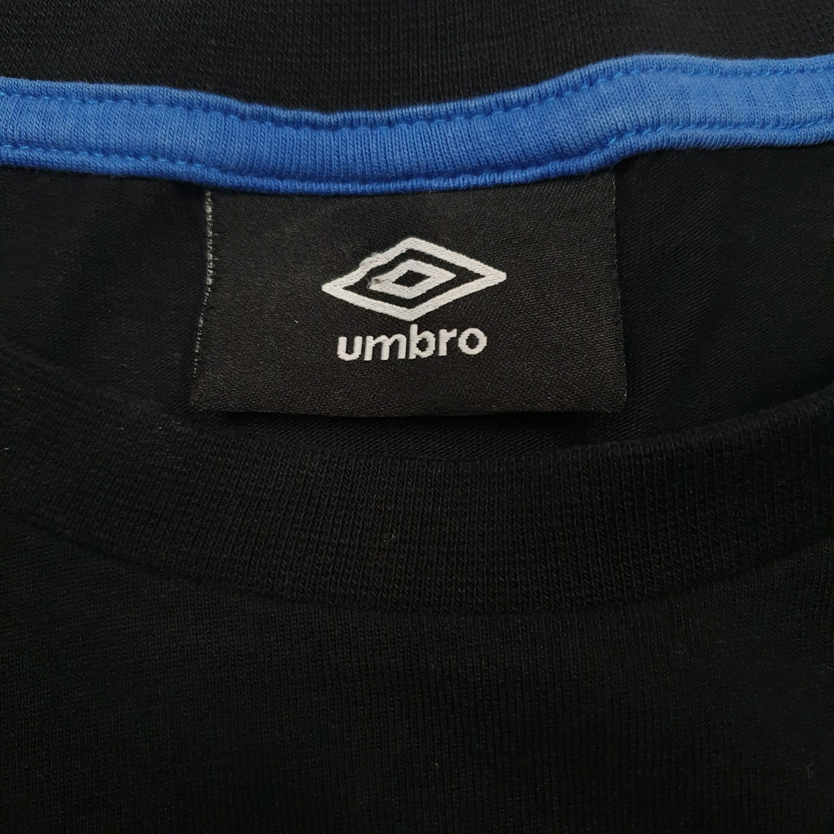 Mens Black Umbro   T Shirt