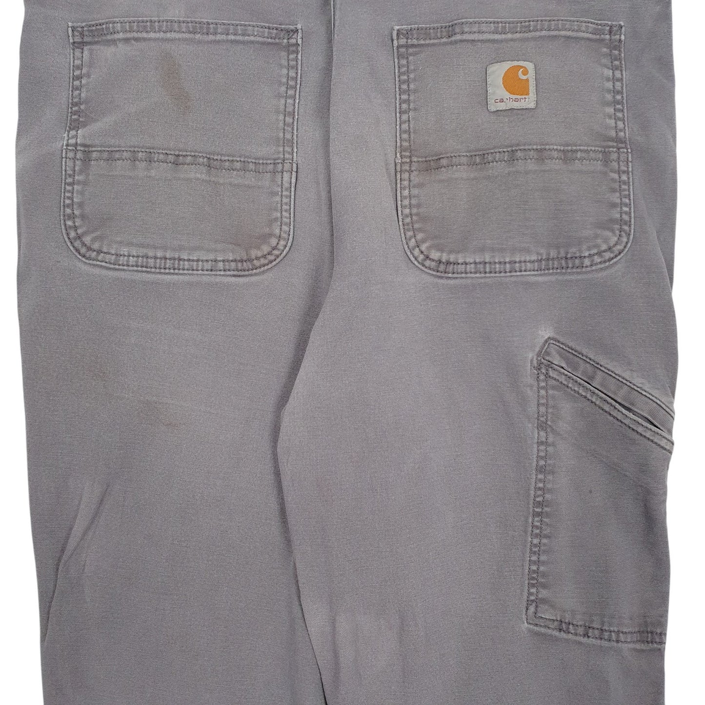 Mens Grey Carhartt   Trousers