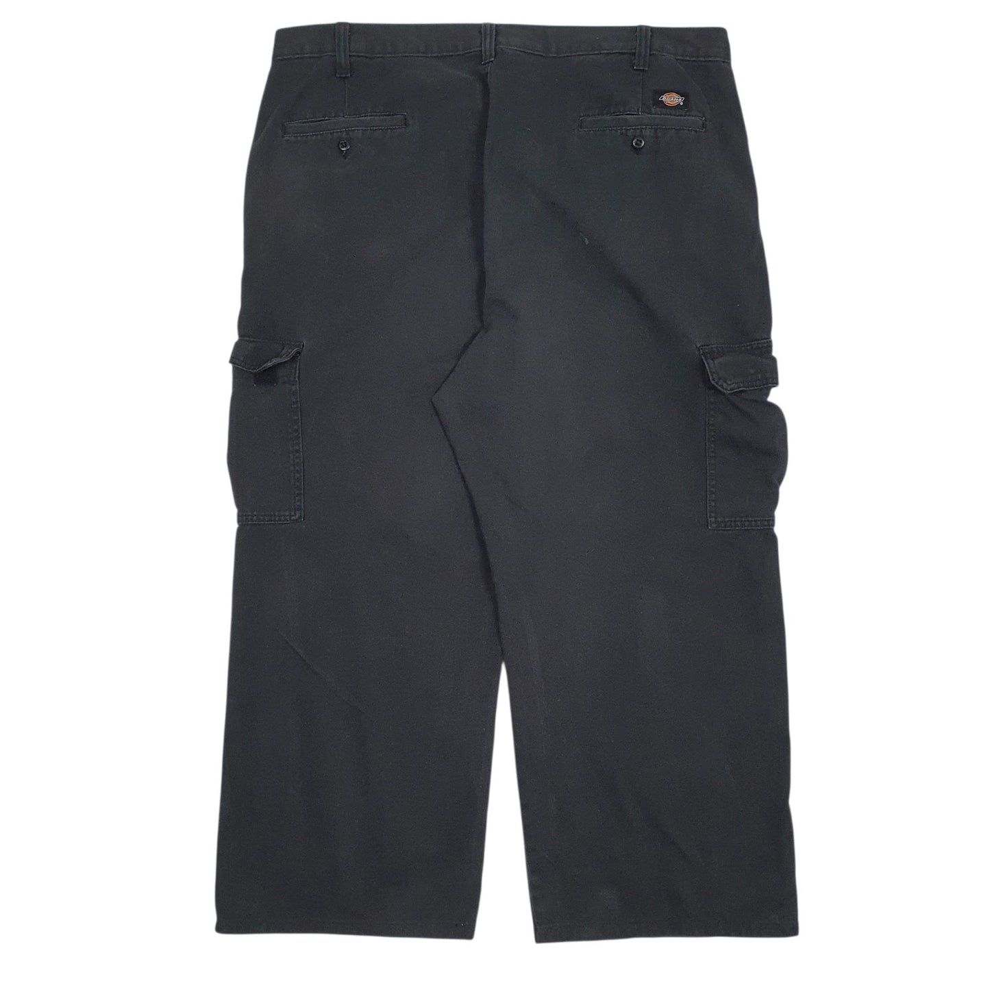 Mens Black Dickies   Trousers