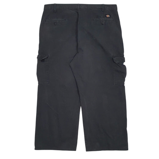 Mens Black Dickies   Trousers