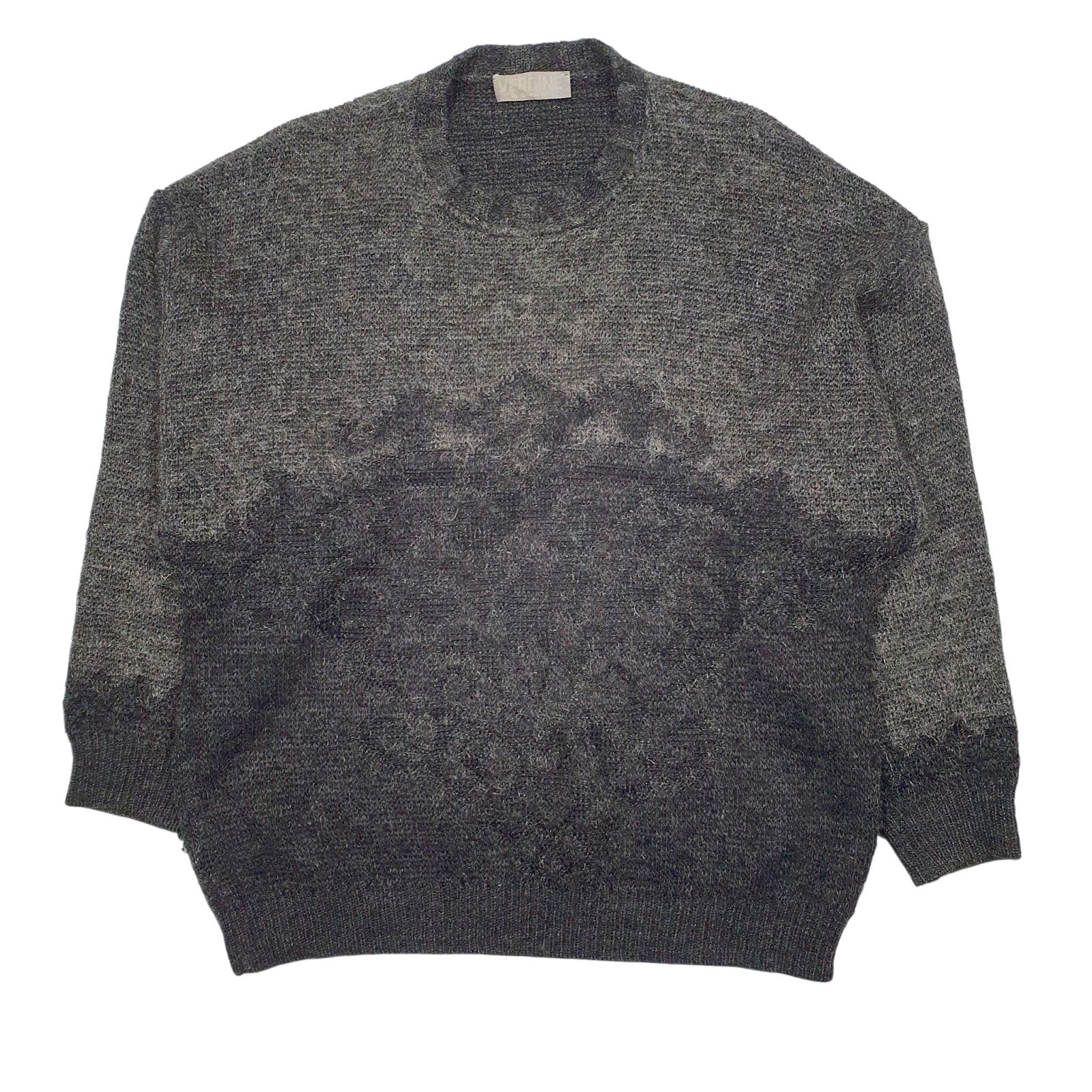 Womens Grey Riccardo Bini Vintage Crewneck Jumper