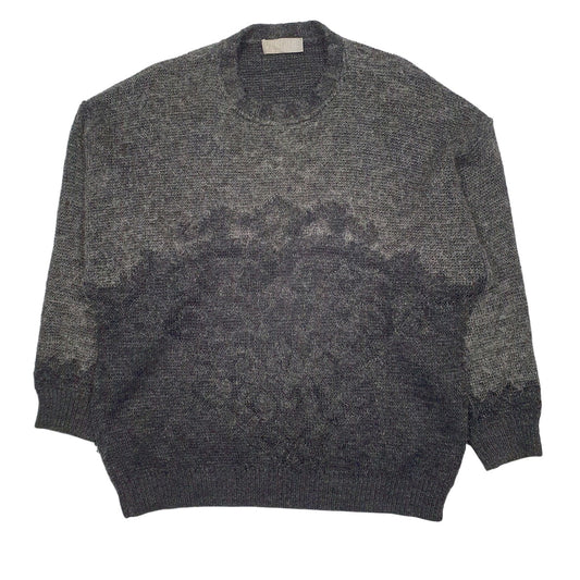 Womens Grey Riccardo Bini Vintage Crewneck Jumper