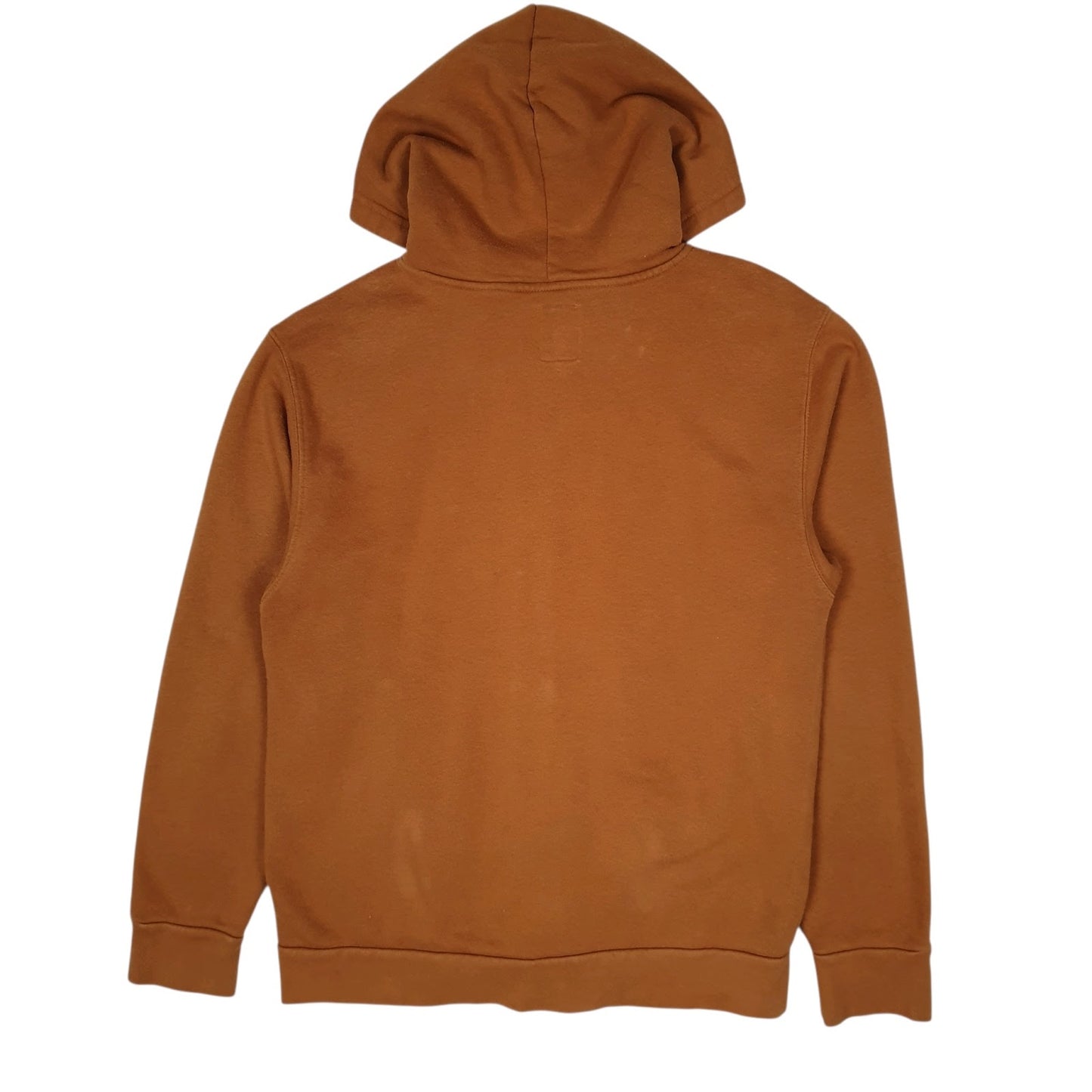 Mens Brown Dickies Hoodie Full Zip Jumper