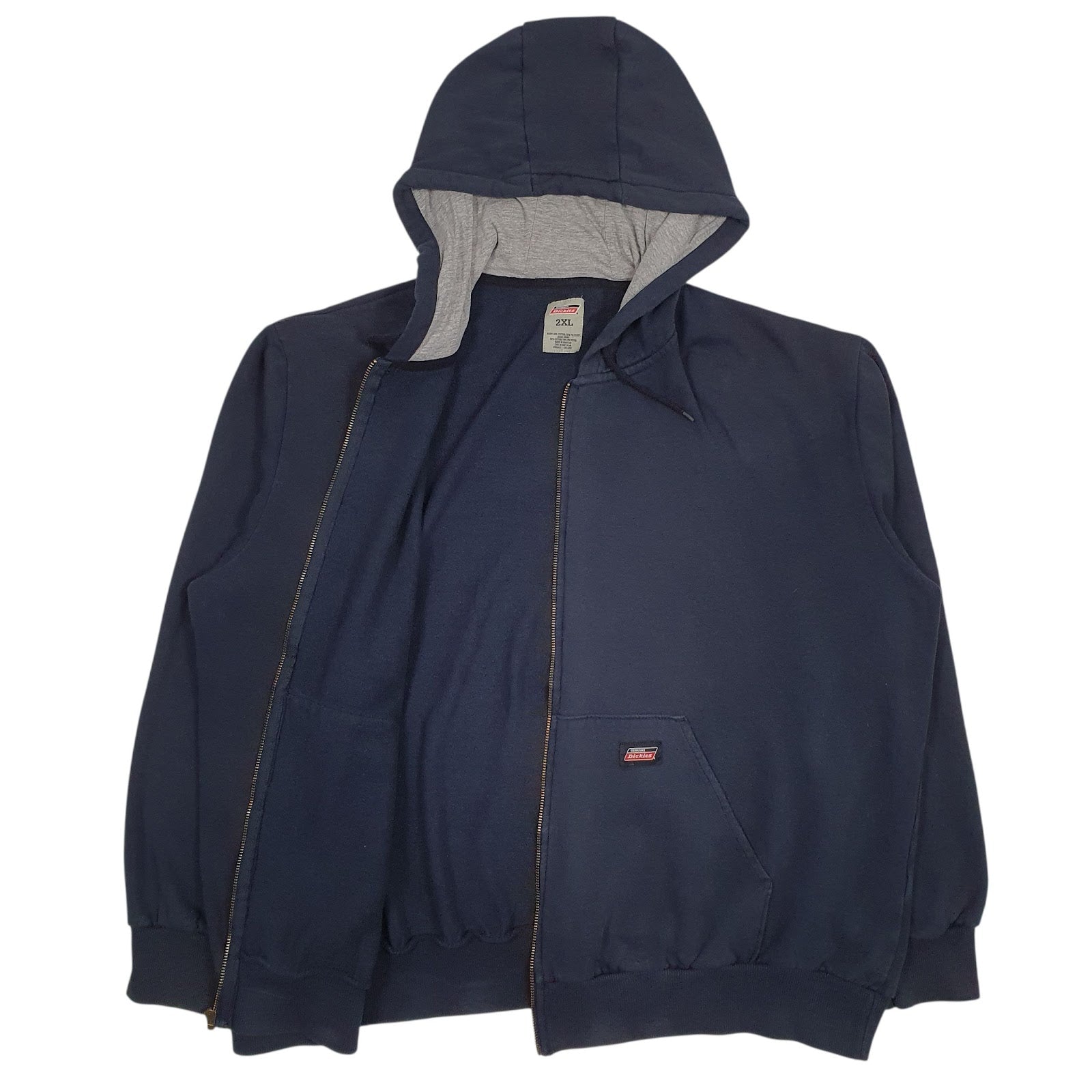 Mens Navy Dickies  Full Zip Jumper