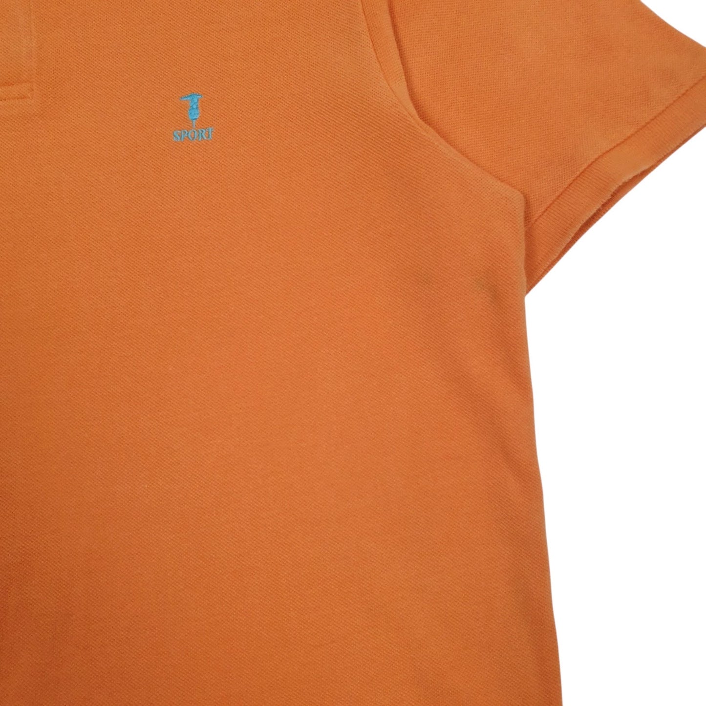 Mens Orange Trussardi   Polo Shirt