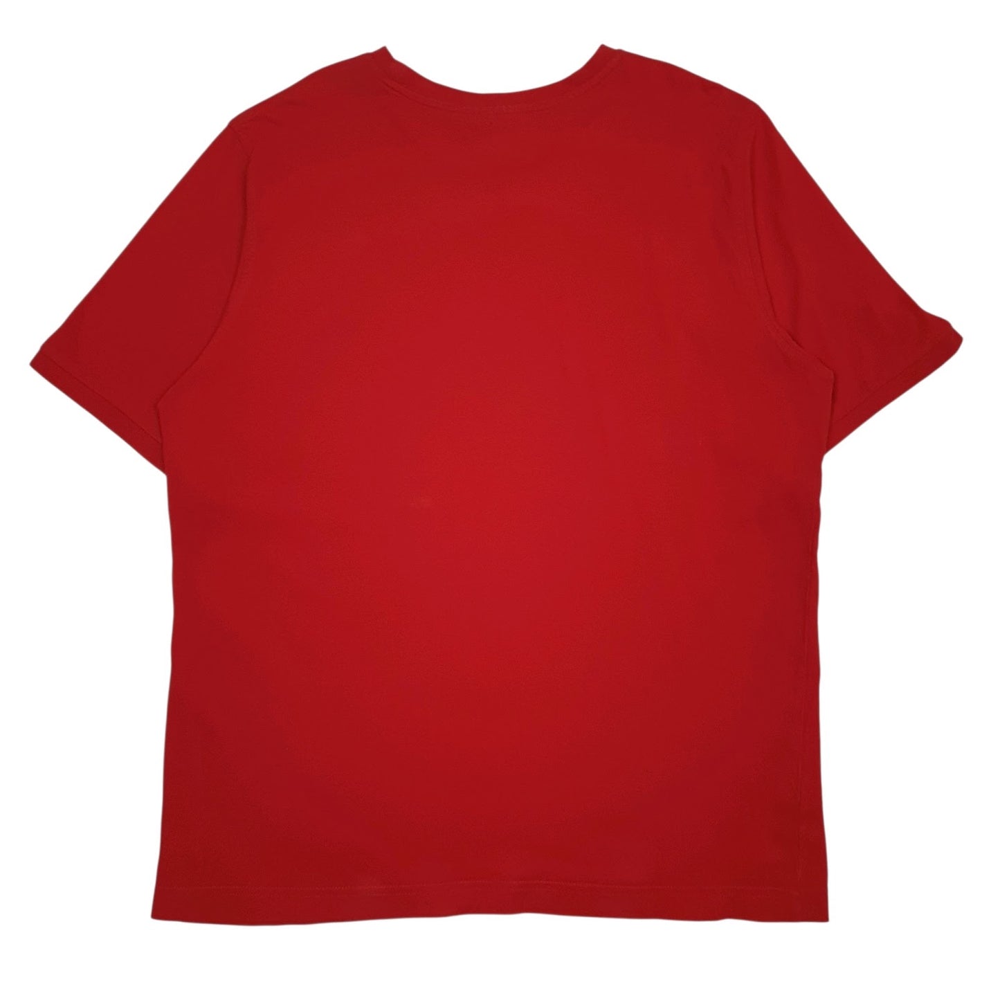 Mens Red Puma Spellout Vintage  T Shirt