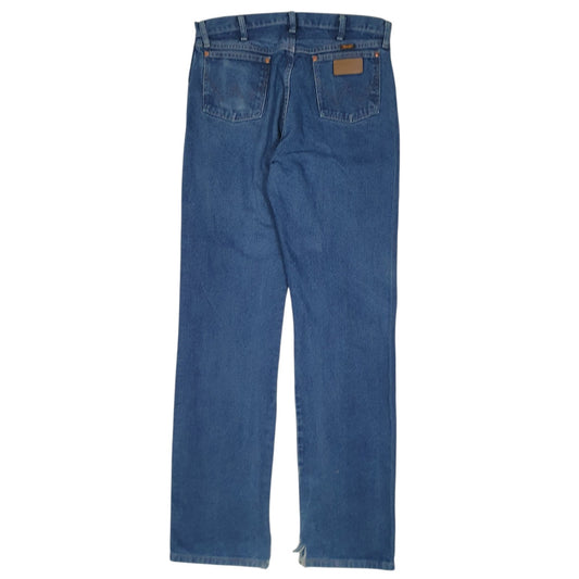 Mens Blue Wrangler Cowboy Cut  Jeans