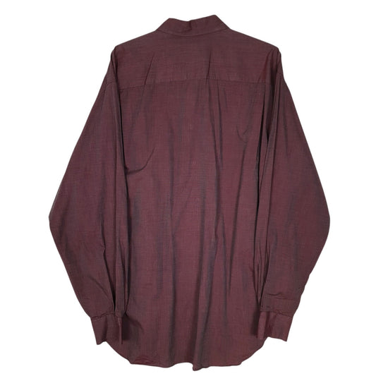 Mens Burgundy Trussardi   Shirt