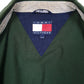 Mens Green Tommy Hilfiger Vintage 90s Bomber Windbreaker  Coat