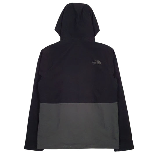 Mens Grey The North Face Padded Crewneck Coat