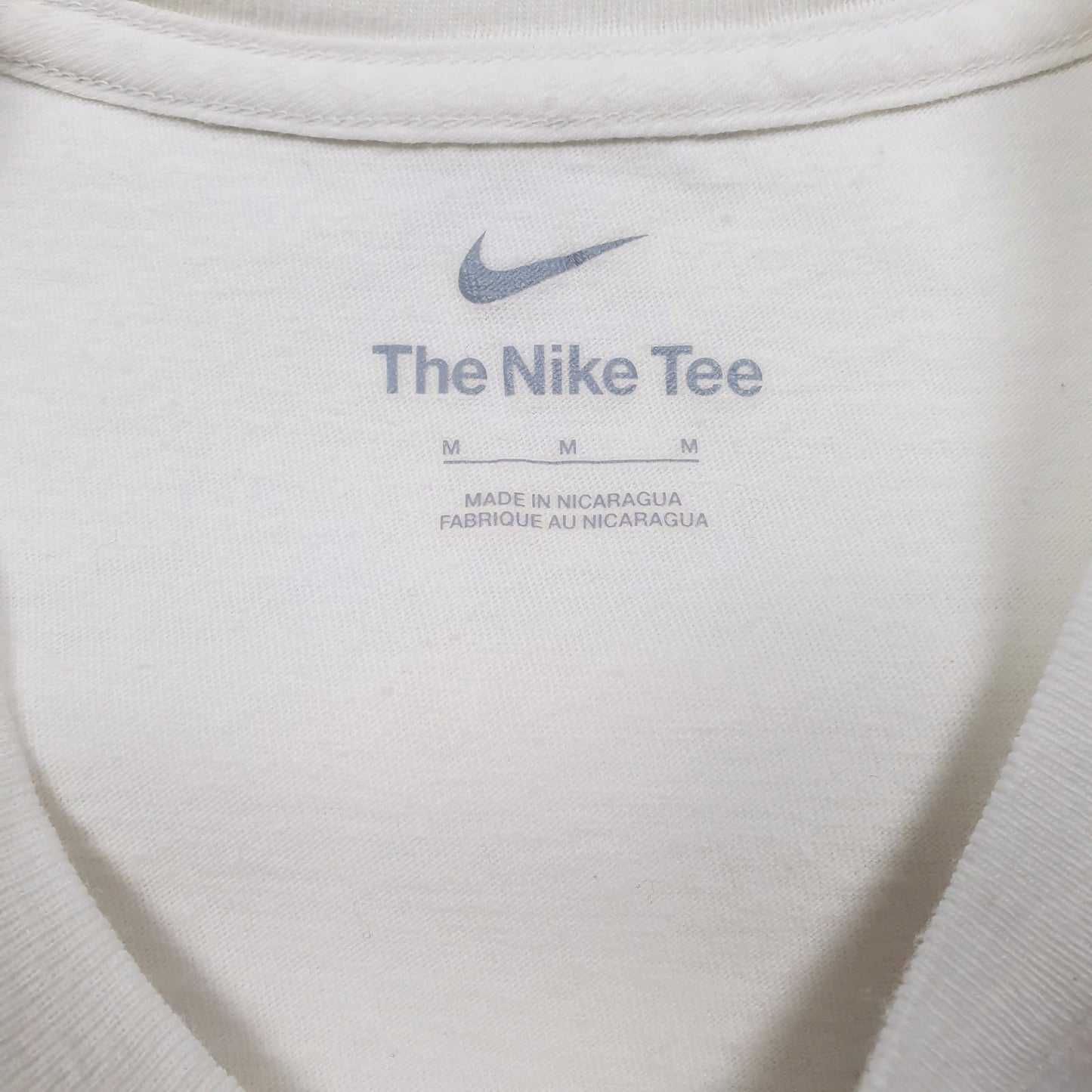 Mens White Nike   T Shirt