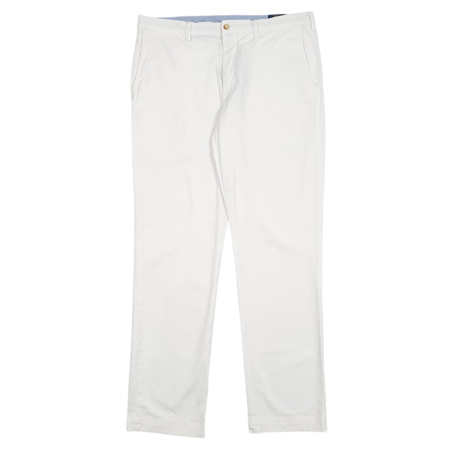 Mens White Polo Ralph Lauren  Chino Trousers