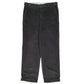 Mens Grey Brooks Brothers Vintage 90s Made In USA Corduroy Trousers