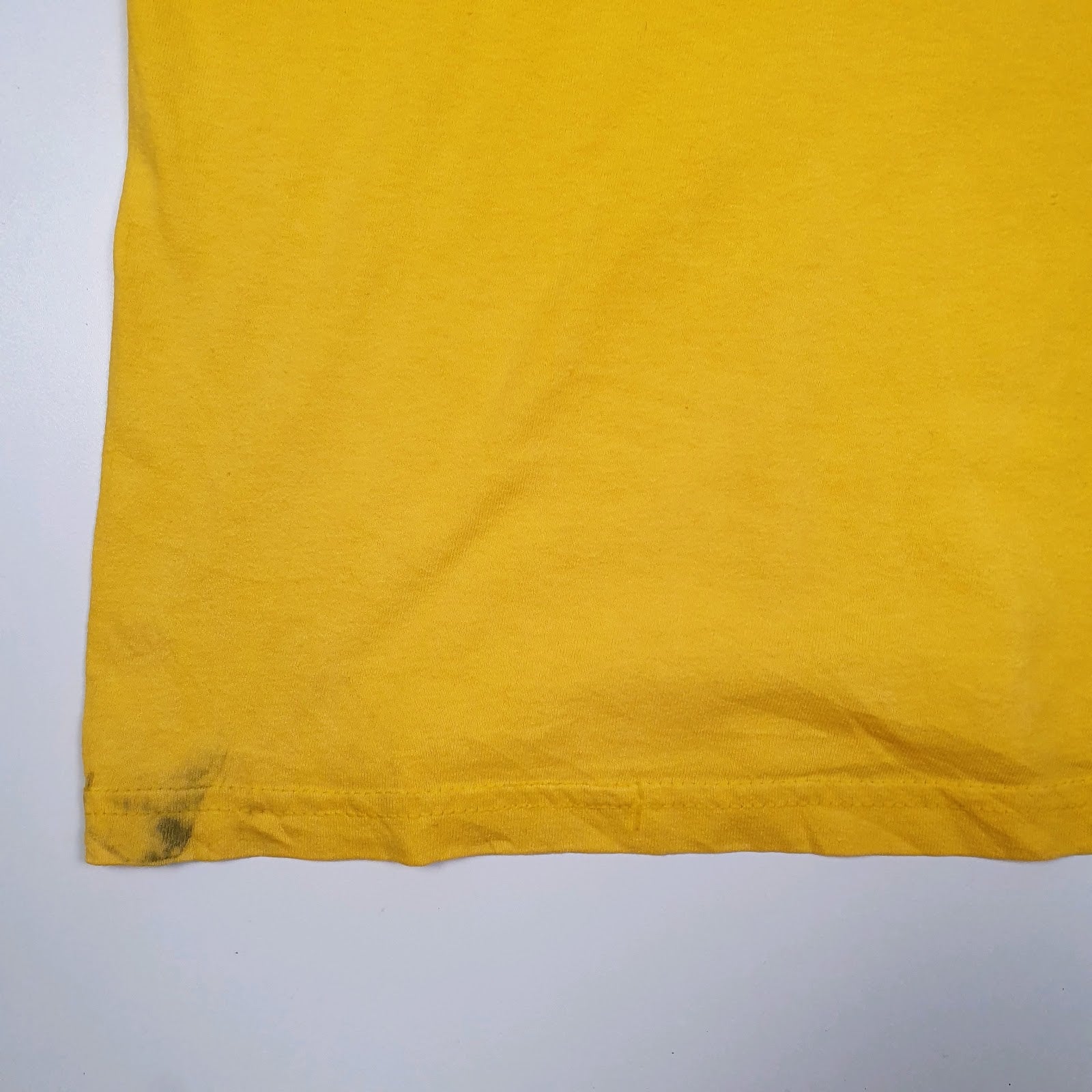 Mens Yellow Old Varsity Brand   T Shirt